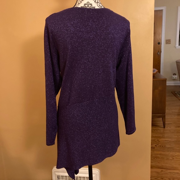 Alfani asymmetrical tunic. EUC. XL - Picture 3 of 8
